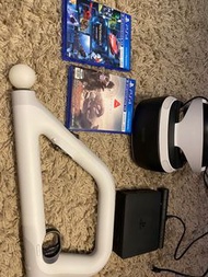 VR PS4 + Farpoint + move rifle