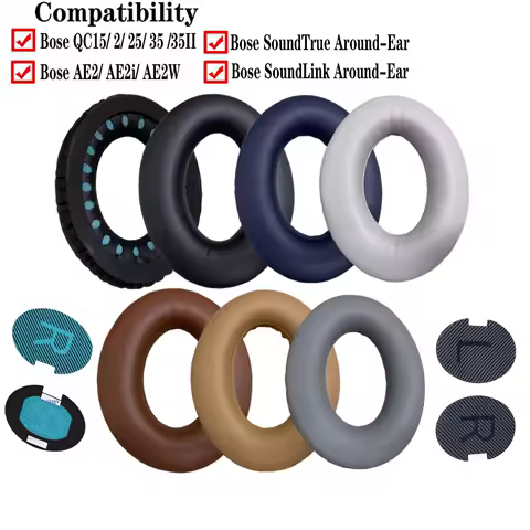 Replacement Earpads For BOSE QuietComfort QC 2 15 25 35 qc35 ii Ear Cushion BOSE QC35 QC25 QC15 AE2 