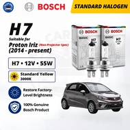 BOSCH Eco H7 Halogen Low Beam Headlamp Bulb 12V 55W H7 Bulb for Proton Iriz (Non-Projector) (2014-Pr