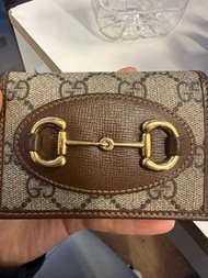 Gucci 1955 wallet老花銀包