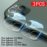 【cw】 3pcs Camera Lens Glass Film for Iphone 12 Mini Pro Max Camera Lens Screen Protector for 11 12 X Xr Xs Max Full Cover Protection * hot