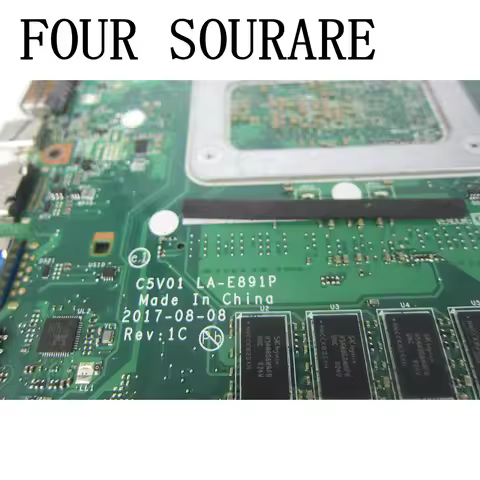 For Acer aspire A515 A515-51 Laptop Motherboard with I5-8250U CPU 4GB RAM LA-E891P NBGTP11001 Mainbo