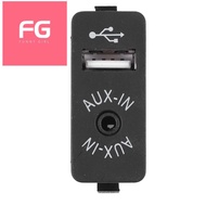 Car USB AUX In Plug Auxiliary Input Socket Adapter for  E81 E87 E90 F10 F12 E70 X4 X5 X6
