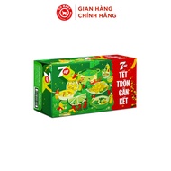 Thùng 24 Lon Nước Ngọt Có Gaz 7Up Lon Xanh (320ml)