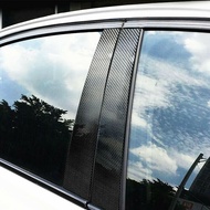 Bmw E90 Carbon Fiber B-Pillar Panel Sticker Set