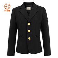 เสื้อผ้าอัศวินขี่ม้าสําหรับเด็กและวัยรุ่นสําหรับการแข่งขันและการสอบเกรดโดย YMAK/Yuema Hui