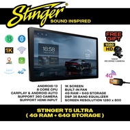 Stinger T5 Ultra (4 Ram+64 Storage) 1K Incell Screen Android Player Support 360 Android Player 9/10 