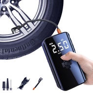 Car Air Pump Tire Inflator Electric Tire Pump Air Pump Handheld Wireless Digital Display Charging Pump Car Repair Tool Tire Air Compressors  Inflators