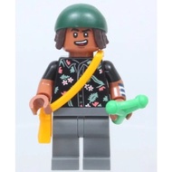 op008 Lego One Piece 75638 - Usopp Dark Green Bandana Minifigure - New
