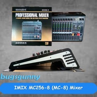 Imix/Trident MC8 8 Channel Mixer effects BTEQ phantom power