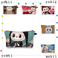 YOHII Labubu Pencil Bag, Large Capacity Cute Cartoon Pencil Cases, Stationery Bag