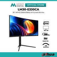 DAHUA 30" LM30-E330CA / LM30-E330CW WFHD (2560x1080@200HZ) LED VA CURVED LCD GAMING MONITOR (1MS, IN
