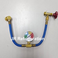 [JR] R134A recharge hose 3 in 1 for car aircond refill READY STOCK Supercool Maxron Stop Leak