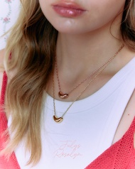 Julys - red bean necklace