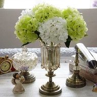 ARTIFICIAL COLOURFUL 5 BIG HEAD HYDRANGEA FLOWER FOR HOME DECORATION / WEDDING DECORATION / PELAMIN 