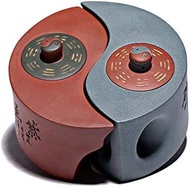 Yixing Zisha กาต้มน้ำกังฟูโคลนทรายสีม่วงชาทำมือเซรามิกส์ Set Teko Teh ไทชิ Bagua 12ออนซ์จากจีน