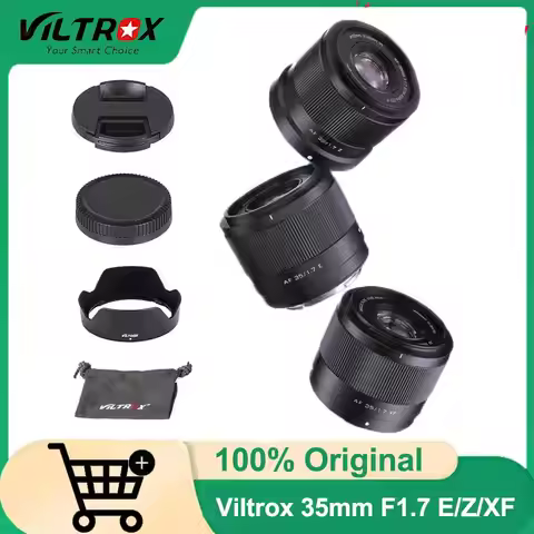 Viltrox 35mm F1.7 Air Auto Focus APS-C Prime Lens for Sony ZVE10 II A7IV Fuji XM5 X-T5 X-T30 II Niko