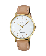 นาฬิกาข้อมือคาสิโอ Casio รุ่น LTP-VT01GL-7B นาฬิกาสำหรับผู้หญิง สายหนัง ของแท้ พร้อมกล่อง