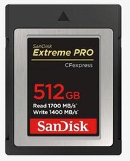 &lt;sunlink&gt;SanDisk Extreme Pro CFexpress 512GB 1700MB/S (公司貨)
