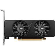 MSI GeForce RTX 3050 LP 6G OC PCIe 4.0 Low Profile Size No Additional Power Supply Required Dual Fan