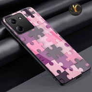 (B84) Softcase Glass Acrylic Compatible For POCO M7 PRO 5G