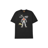 HUMAN MADE x I KNOW NIGO TOO Graphic T-Shirt Black Unused