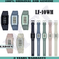 CASIO ORIGINAL LF-10WH LADIES WATCH JAM TANGAN PEREMPUAN CASIO ORIGINAL CASIO WATCH FOR WOMEN (2 YEARS WARRANTY)