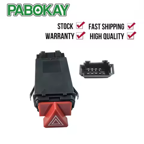 For AUDI A3 A4 B5 A6 C6 Allroad 8D0941509H 8D0941509K Auto Part Master Hazard Light Switch Dash Butt