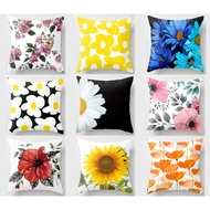 <COD> Pillow case flowers 70×70.60×60.50×50.45×45.40×40.Decoration bolster Pillow case for home sofa