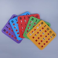 Bingo Game Bingo Game Card Logical Thinking Ability Number Lottery Card Bingo Board Game Paper081922