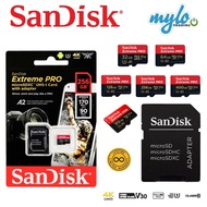 SanDisk Extreme Pro A2 170MB/s Micro SD U3 4K Memory Card SDSQXC (256GB/400GB)