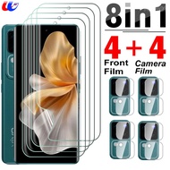 8-in-1 For Vivo V30 Pro 5G Soft Hydrogel Film Camera Lens Glass Vivo V30 V30 Pro V30 V30Pro V30 Pro 