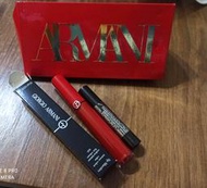 (現貨在台)Armani Beauty 奢華絲絨訂製唇萃 400 &amp; 迷你睫毛膏組合