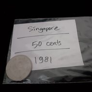 Singapore Coin / 50 Cents / 1981