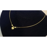 46cm 916th Gold Neck Chain/916Th Gold Necklace/916Th Gold Necklace