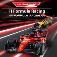 RC 1/64 F1 Formula Racing Model Alloy Simulation Body with Body Lights & Type-c Rechargeable Three s