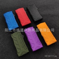 Art knife EDC Camping Aluminum Alloy Straight Jump Track Outdoor Knife Straight Out Paper Tool High-