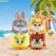 PRESTO Looney Tunes Bugs Plush Keychain, Looney Tunes Bugs Tweety Bird Lola Bunny Keychain, Backpack