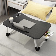 Laptop Bed Table Foldable Lap Table With Cup Holder Drawer Tablet Stand Laptop Bed Tray Table Portab