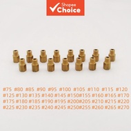 Carburetor main jet (MJ) and pilot nozzle (PJ) for Yamaha RXZ, RX100, TS125, Y125, Y125Z, 125Z, 125Z