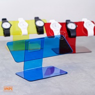 INPI HOUSE Watch Holder, Display - Watch Product Display - 3 Slot Capacity - Acrylic