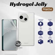 Anti-scratch jelly Hydrogel matte glare anti-oil Sharp AQUOS R9 R9 PRO