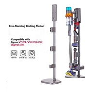 Vacuum Stand Rack compatible with Dyson V7 V8 V10 V11 and V12 V15 Digital Slim Fluffy series QQJM