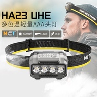 NITECORE NITECORE HA23 UHE Multicolor Temperature Headlight Outdoor Lightweight Portable Cross Count