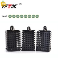 ADREE Bait Cage, 30g-100g Weight Wire Material Metal Feeder, Holder Square Shape Bait Basket Holder 