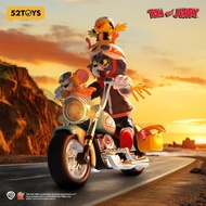 52TOYS TOM and JERRY Retro Motorcycle Figure Toy