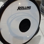 headmika bass drum 16 inc merk rolling