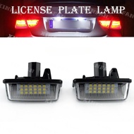 2PCS Car Led Headlights License Plate Lights For Toyota Corolla E11 Crown S180 Starlet Ep91 Vios Pre