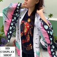 [Có sẵn] Áo Haori happi Cosplay phong cách kimetsu no yaiba anime cosplay yakuta truyền thống Nhật B