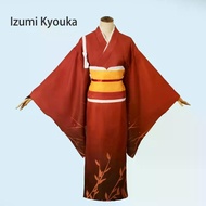 Anime BSD Izumi Kyouka Cosplay Kimono for Halloween